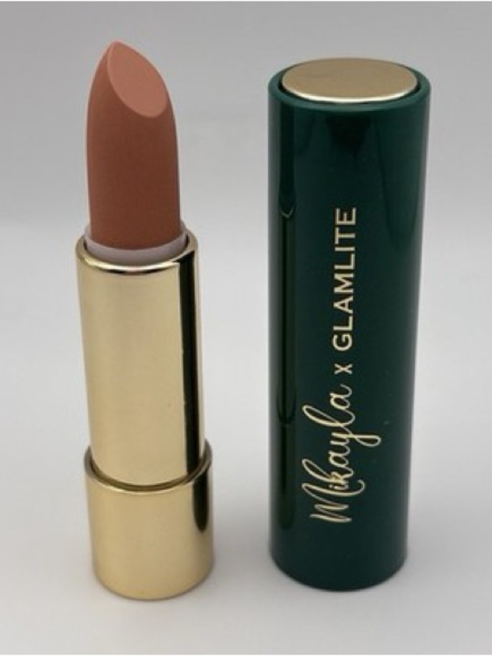 Mikayla x Glamlite nude lipstick